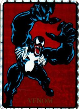 1992 X-Men Prism Unauthorized Vending Machine Stickers #NNO Venom Front