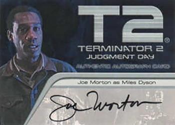 2003 ArtBox Terminator 2 FilmCardz - Autographs #NNO Joe Morton Front