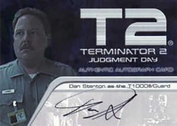 2003 ArtBox Terminator 2 FilmCardz - Autographs #NNO Dan Stanton Front