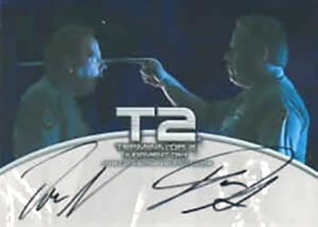2003 ArtBox Terminator 2 FilmCardz - Autographs #NNO Dan Stanton / Don Stanton Front