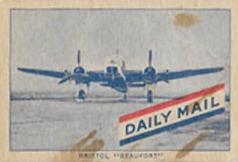 1942 Daily Mail Airplanes - British Consols #NNO Bristol Beaufort Front