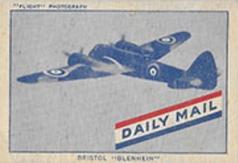 1942 Daily Mail Airplanes - British Consols #NNO Bristol Blenhein Front