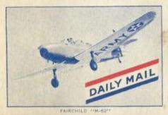 1942 Daily Mail Airplanes - British Consols #NNO Fairchild M62 Front