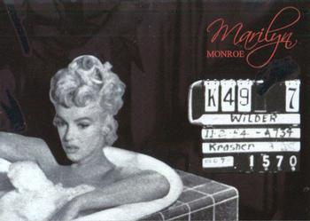 2008 Breygent Marilyn Monroe - Marilyn Behind the Scenes #MB1 Where did Marilyn study 