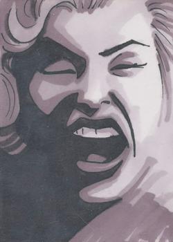 2008 Breygent Marilyn Monroe - Sketch #NNO Dennis Budd Front