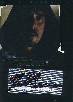 2008 Inkworks X-Files I Want to Believe - Autographs #A-9 Nestor Serrano Front