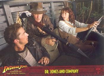 2008 Topps Indiana Jones and the Kingdom of the Crystal Skull - Promo #P4 Dr. Jones and Company Front