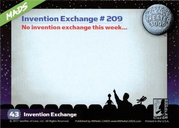2018 RRParks Mystery Science Theater 3000 Series One #43 No invention exchange this week... Back