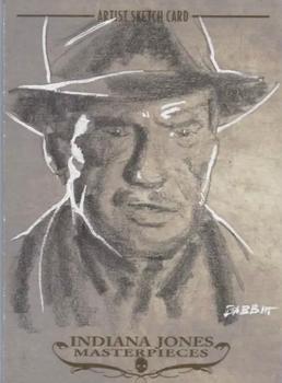 2008 Topps Indiana Jones Masterpieces - Sketch #NNO Kyle Babbitt Front