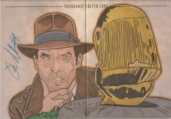 2008 Topps Indiana Jones Masterpieces - Sketch #NNO William O'Neill Front