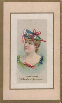 1889 W. Duke, Sons & Co. Fancy Dress Ball Costumes (N107) #NNO A Bundle Of Sweetness Front