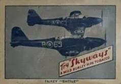 1942 Skyways Skyways #NNO Fairey Battle Front