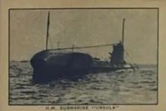 1942 Warships - MacDonald's Fine Cut #NNO HM Submarine Ursula Front