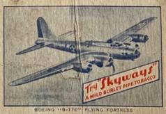 1942 Skyways - Overseas Black Back 1000 #NNO Boeing B-17E Front