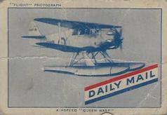 1942 Daily Mail Airplanes - Wartime Restrictions #NNO Airspeed Queen  Wasp Front