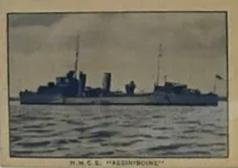 1942 Warships - Support #NNO HMCS Assiniboine Front