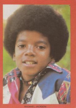 1973 Monty Gum Hit Parade Stickers #NNO Michael Jackson Front