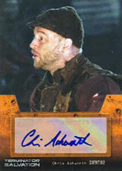 2009 Topps Terminator Salvation - Autographs #NNO Chris Ashworth Front