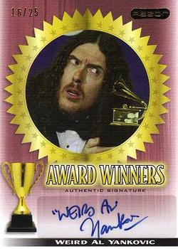 2010 Razor Pop Century - Award Winners Autographs Silver #AW-WAY Weird Al Yankovic Front