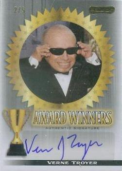 2010 Razor Pop Century - Award Winners Autographs Gold #AW-VT1 Verne Troyer Front