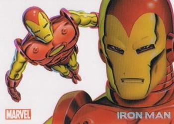 2010 Rittenhouse 70 Years of Marvel Comics - Clearly Heroic Cel #PC3 Iron Man Front