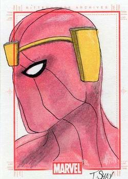 2010 Rittenhouse 70 Years of Marvel Comics - Sketch #NNO Tim Shay Front