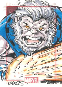 2010 Rittenhouse 70 Years of Marvel Comics - Sketch #NNO Kevin West Front