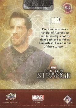 2016 Upper Deck Marvel Doctor Strange - Sanctum Stars #SS-7 Lucian Back