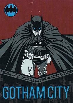 2013 Cryptozoic DC Comics Batman: The Legend - Promo #BP1 Gotham City Front