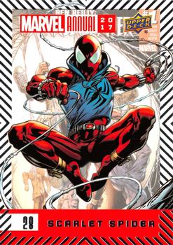 2017 Upper Deck Marvel Annual #28 Scarlet Spider Front