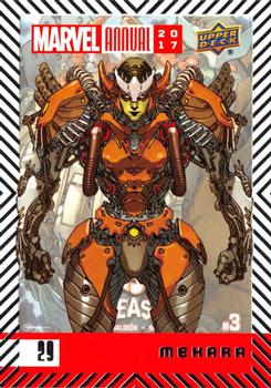 2017 Upper Deck Marvel Annual #29 Mekara Front