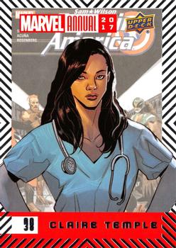 2017 Upper Deck Marvel Annual #38 Claire Temple Front
