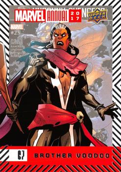 2017 Upper Deck Marvel Annual #67 Brother Voodoo Front