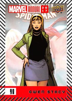 2017 Upper Deck Marvel Annual #98 Gwen Stacy Front