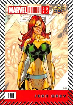2017 Upper Deck Marvel Annual #100 Jean Grey Front