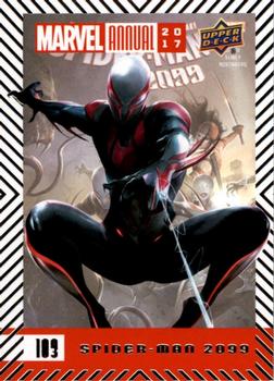 2017 Upper Deck Marvel Annual #103 Spider-Man 2099 Front
