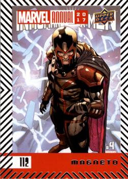 2017 Upper Deck Marvel Annual #112 Magneto Front