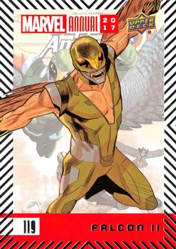 2017 Upper Deck Marvel Annual #119 Falcon II Front