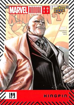 2017 Upper Deck Marvel Annual #123 Kingpin Front