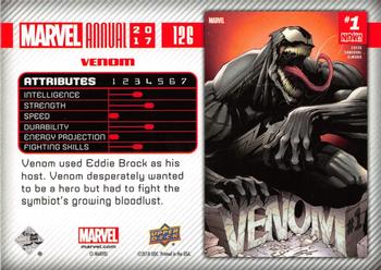 2017 Upper Deck Marvel Annual #126 Venom Back