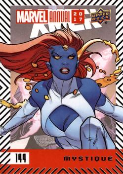 2017 Upper Deck Marvel Annual #144 Mystique Front