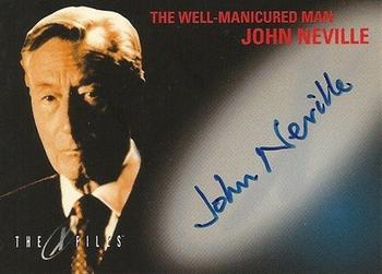 1998 Topps The X-Files: Fight the Future - Autographs #NNO John Neville Front
