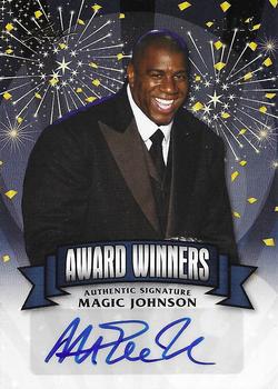 2014 Leaf Pop Century - Award Winners Blue #AW-MJ1 Magic Johnson Front