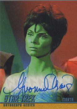 2014 Rittenhouse Star Trek The Original Series Portfolio  - Autographs (Classic Design) #A275 Yvonne Craig Front