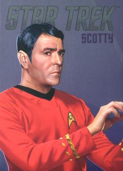 2014 Rittenhouse Star Trek The Original Series Portfolio  - Bridge Crew Portraits #RA4 Scotty Front