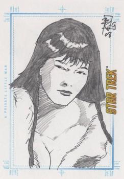 2014 Rittenhouse Star Trek The Original Series Portfolio  - SketchaFEX #NNO Brian Kong Front