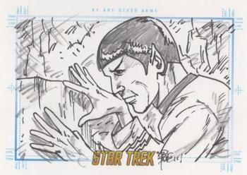2014 Rittenhouse Star Trek The Original Series Portfolio  - SketchaFEX #NNO Brian Kong Front