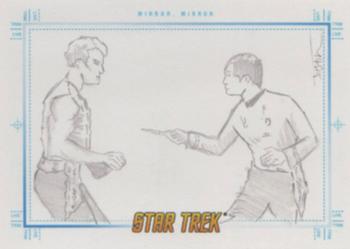 2014 Rittenhouse Star Trek The Original Series Portfolio  - SketchaFEX #NNO Justin Chung Front