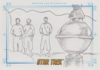 2014 Rittenhouse Star Trek The Original Series Portfolio  - SketchaFEX #NNO Chuck Zsolnai Front