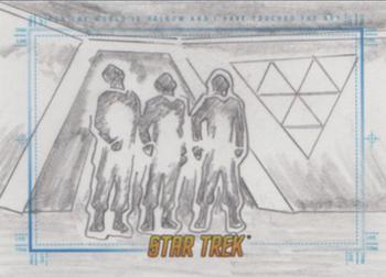 2014 Rittenhouse Star Trek The Original Series Portfolio  - SketchaFEX #NNO Darren Chandler Front